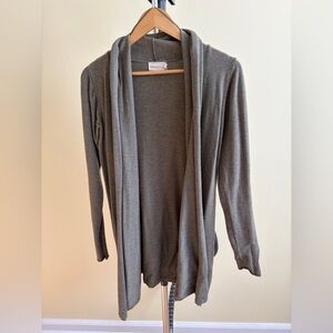 Dreamers Olive Knit Cardigan